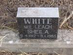 WHITE Sheila nee LEACH 1912-1985