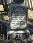 DEACON William John 1857-1943 & Anna E. ANDREWS 1856-1926