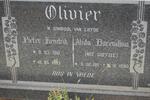 OLIVIER Pieter Hendrik 1910-1993 & Alida Barendina COETZEE 1911-1990