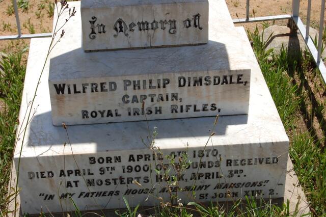 DIMSDALE Wilfred Philip 1870-1900