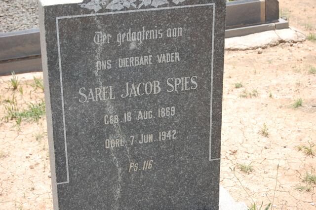 SPIES Sarel Jacob 1869-1942