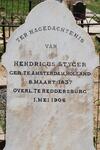 STYGER Hendricus 1837-1906