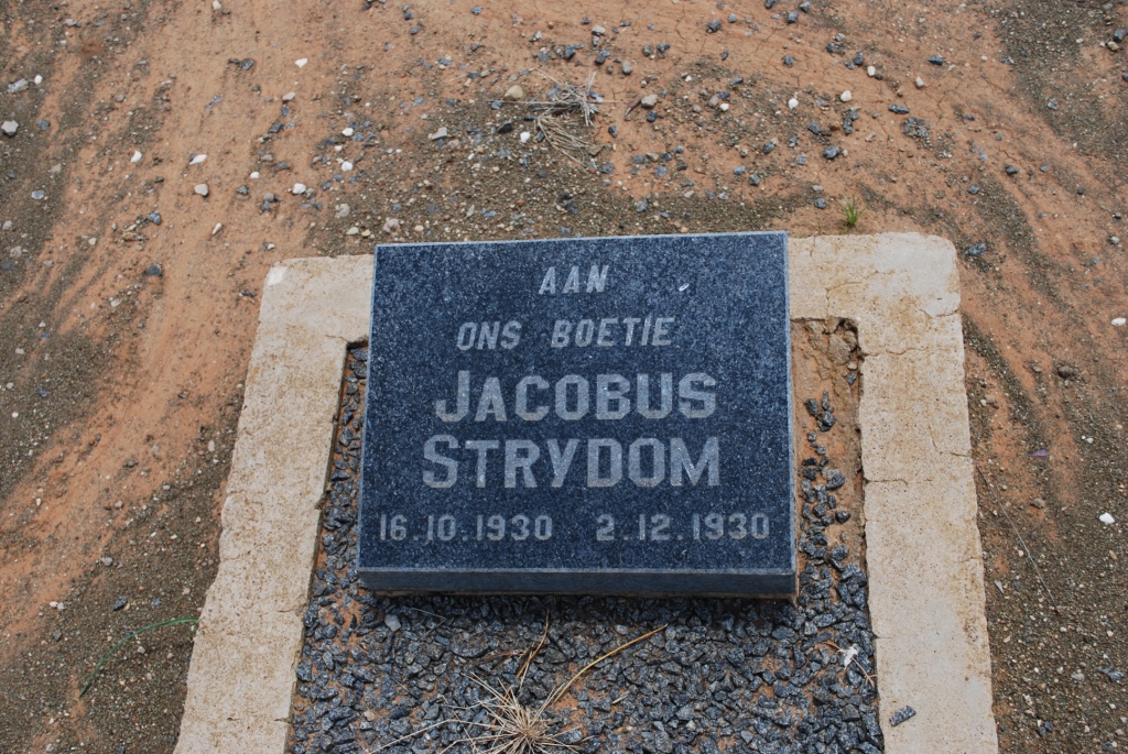 STRYDOM Jacobus 1930-1930