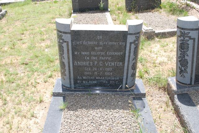 VENTER Andries P.G. 1909-1954