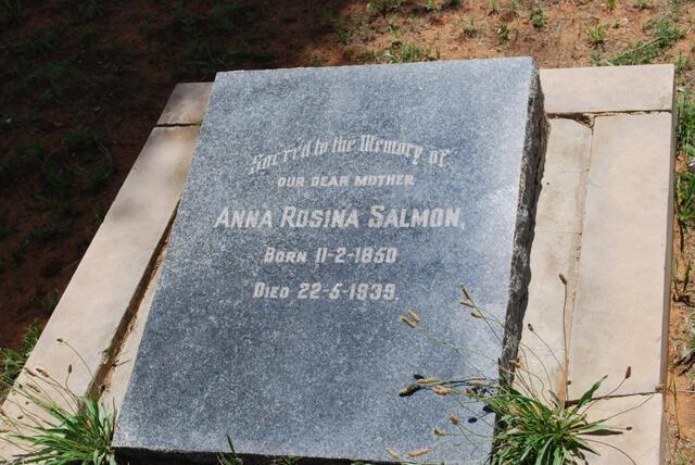 SALMON Anna Rosina 1850-1939