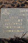 VERMAAK Jacobus Stephanus 1860-1944 & Aletta Johanna JOUBERT 1866-1932