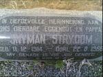 STRYDOM Snyman 1914-1966
