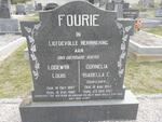 FOURIE Lodewyk Louis 1897-1982 & Cornelia Isabella E. LAUFS 1904-1967