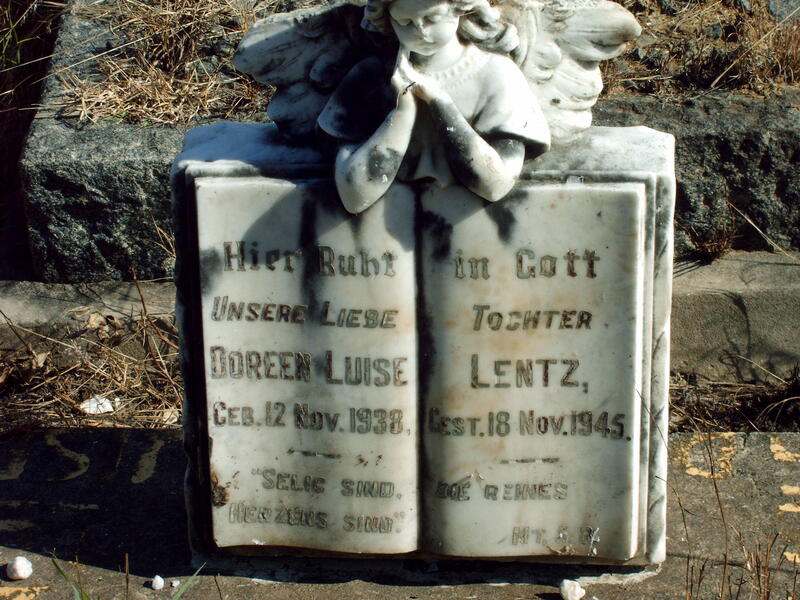 LENTZ Doreen Luise 1938-1945