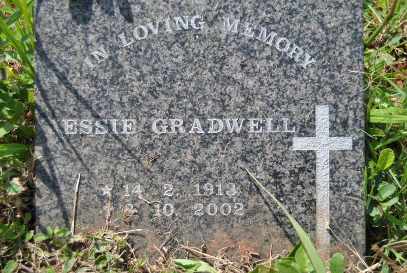 GRADWELL Jessie 1913-2002