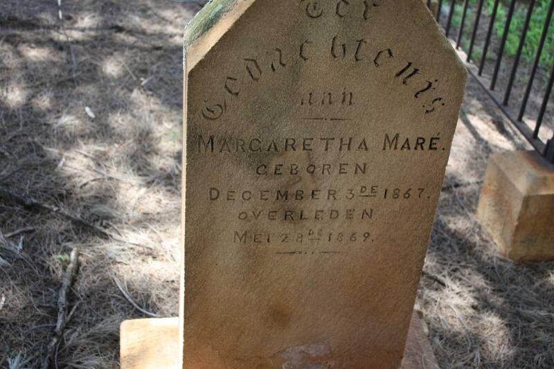 MARE Margaretha 1867-1869