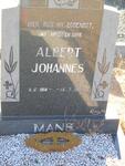 MANS Albert Johannes 1914-1978