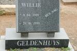 GELDENHUYS Willie 1909-1999