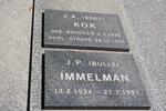 IMMELMAN J.P. 1934-1997 :: KOK J.A. 1929-1999