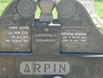 ARPIN Abraham Hendrik 1923-1958 & Annie VAN EYK 1907-1966