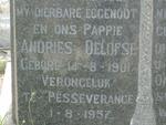 OELOFSE Andries 1901-1957