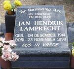 LAMPRECHT Jan Hendrik 1914-1999