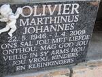 OLIVIER Marthinus Johannes 1946-2009 