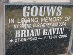 GOUWS Brian Gavin 1942-2006