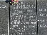 SMIT James Rafferty 1939-1999 & Wilhelmina 1941-