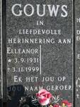 GOUWS Elleanor 1931-1999