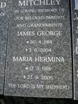MITCHLEY James George 1918-2004 & Maria Hermina 1918-2005