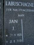 LABUSCHAGNE Jan 1925-2001