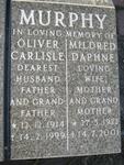 MURPHY Oliver Carlisle 1914-1999 & Mildred Daphne 1922-2001