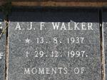 WALKER A.J.F. 1937-1997