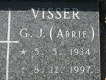 VISSER G.I. 1934-1997
