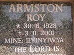 ARMSTON Roy 1928-2001