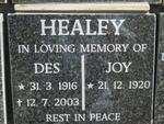 HEALEY Des 1916-2003 & Joy 1920-