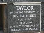 TAYLOR Ivy Kathleen 1917-2006