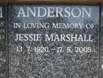 ANDERSON Jessie Marshall 1920-2005