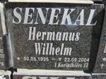 SENEKAL Hermanus Wilhelm 1935-2004