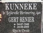 KUNNEKE Gert Renier 1949-2005