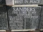 SANDERS Reuben Archibald 1924-2007