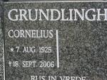 GRUNDLINGH Cornelius 1925-2006