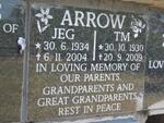 ARROW T.M. 1930-2009 & J.E.G. 1934-2004