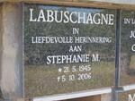 LABUSCHAGNE Stephanie M. 1945-2006