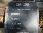 KRUGER Arthur Franco 1938-2007