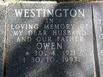 WESTINGTON Owen 1921-1993