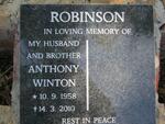 ROBINSON Anthony Winton 1958-2010