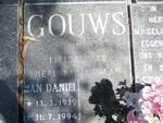 GOUWS Jan Daniel 1939-1994
