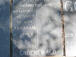 GROENEWALD Abraham Kloppers 1917-1994