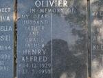 OLIVIER Henry Alfred 1929-1995