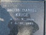 KRIGE Jacob Daniel 1906-1995