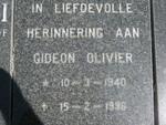 OLIVIER Gideon 1940-1996