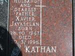 KATHAN Xavier Jayaselan 1947-1996