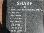 SHARP Steve 1996-2003